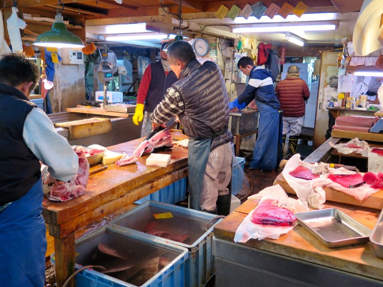 Marché au poissons de Tsujuki